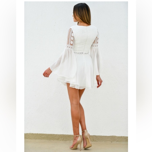 Two sisters white dress - size 4/small - Picture 3 of 6